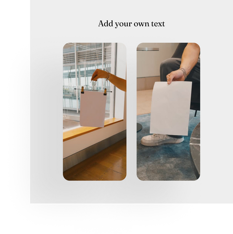 Faceless Announcement Videos