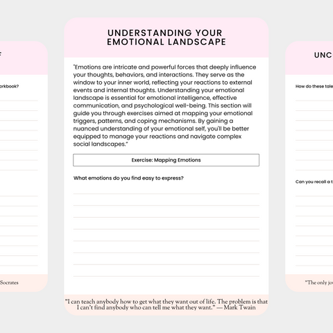 Self Discovery Workbook | Boost Sales Now