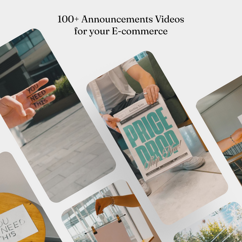 Faceless Announcement Videos