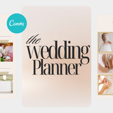 Wedding Planner Canva Bundle