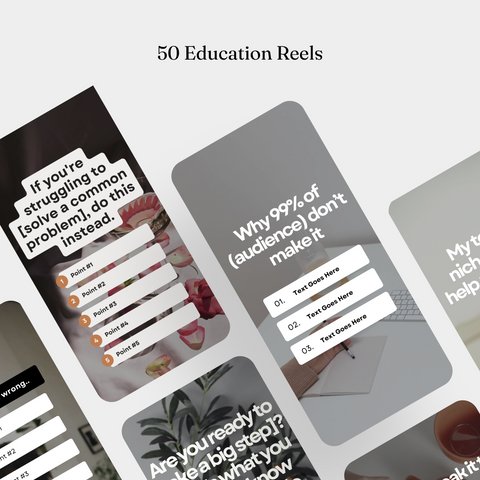 50 educational reels