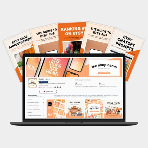 Etsy Digital Shop Bundle | PLR Digital Products