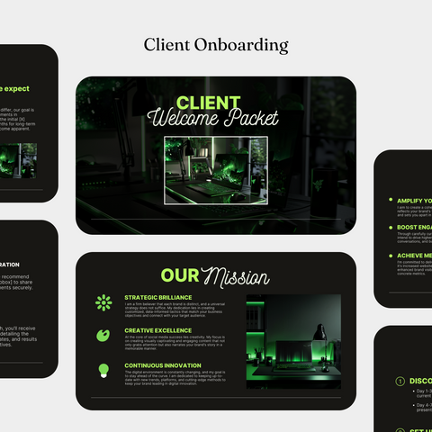 PLR Digital Products to Sell - 26-Page Client Onboarding Document