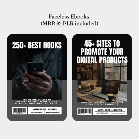 Faceless for Men - Digital Marketing Bundle