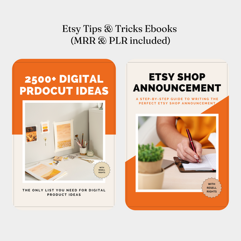 Etsy Digital Shop Bundle | PLR Digital Products