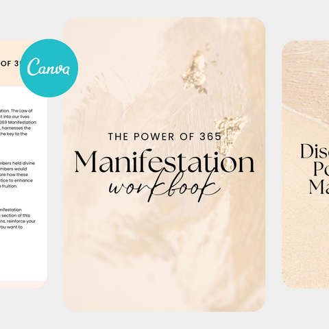 The 369 Manifestation Planner