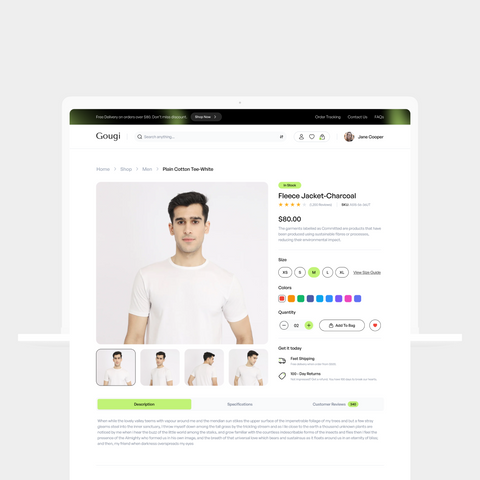 Ecommerce Website Template