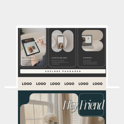 Bold Canva Website | PLR Digital Products